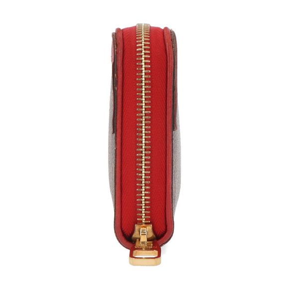 Louis Vuitton Zippy Wallet Retiro Monogram Brown Red Wallet Handbag - Picture 3 of 7